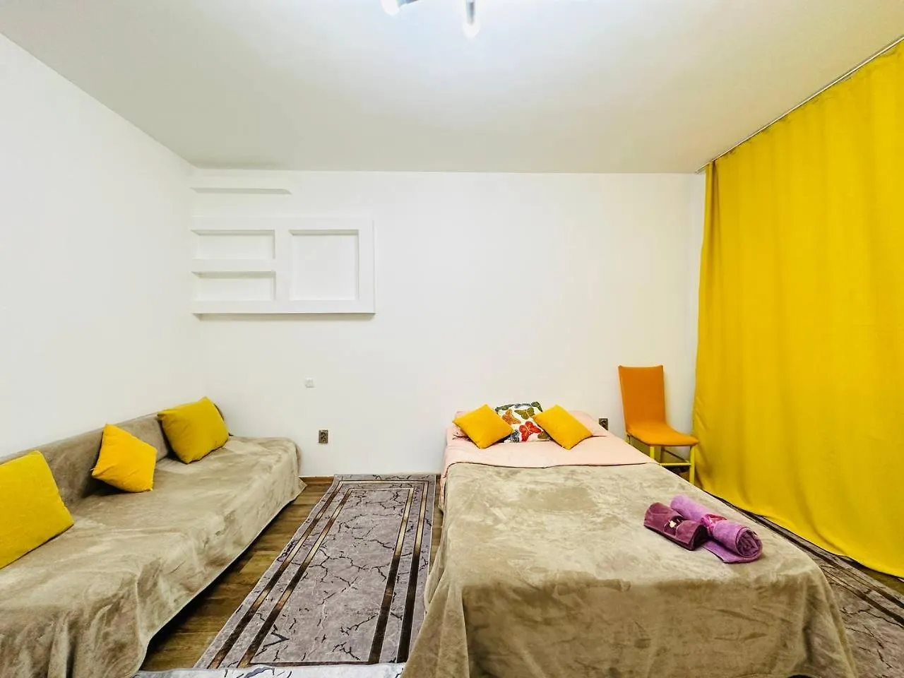 Apartment Простор Для Большой Семьи И Групп Путешественников Almaty